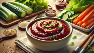 recette de Sssamjang (trempette coréenne)