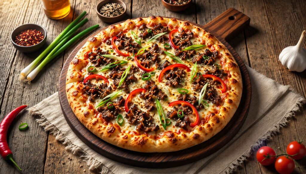 Bulgogi Pizza Coréenne