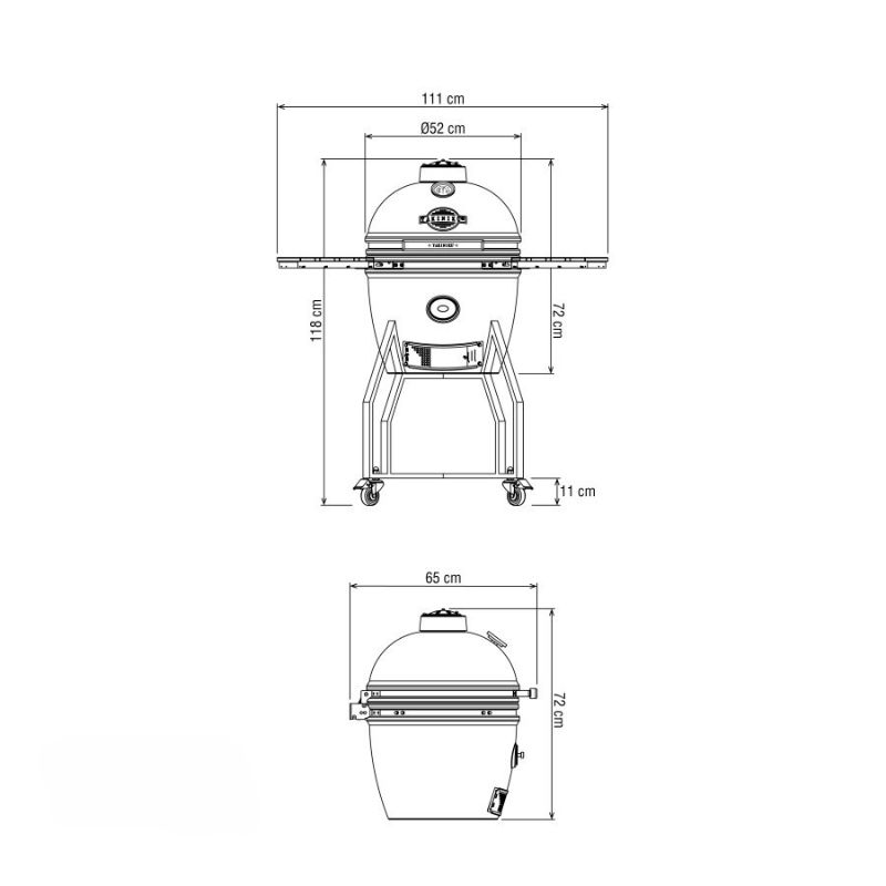 Avis sur le Barbecue Kamado Black Edition yakiniku