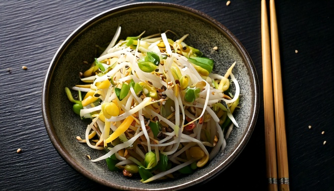 Salade de Germes de Haricot Mungo