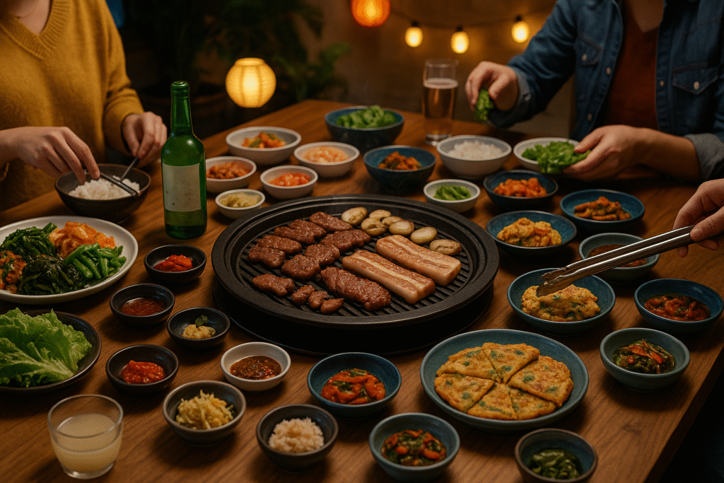 Organiser une soirée barbecue coréen conviviale menu preparation et ambiance