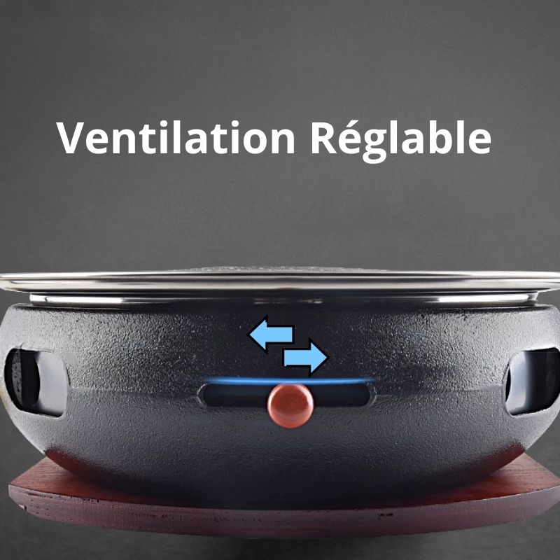 barbecue Korean avec ventilation réglable petit prix