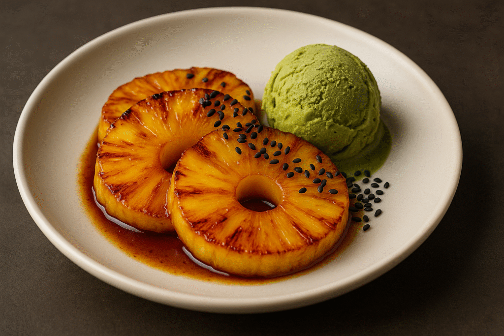 Recette ananas caramélisé à la japonaise