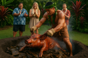 barbecue Hawaien à l'etouffé barbecue du monde Nippon grill
