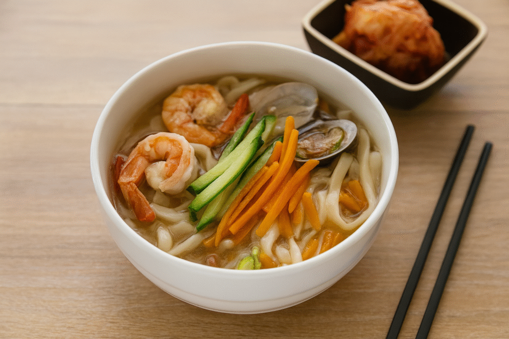 kalguksu_soupe_coréenne_de_nouille_au_couteau