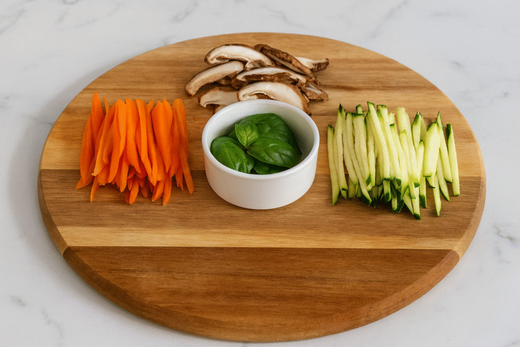 preparation ingredients kalguksu