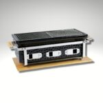 Grill Shichirin rectangulaire Yakiniku pour barbecue japonais