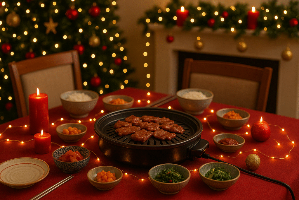 repas-de-noel-barbecue-coréen-Nippon-grill