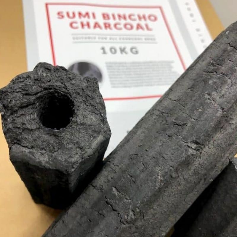 charbon végétal naturel binchotan pour cuisson professionnelle