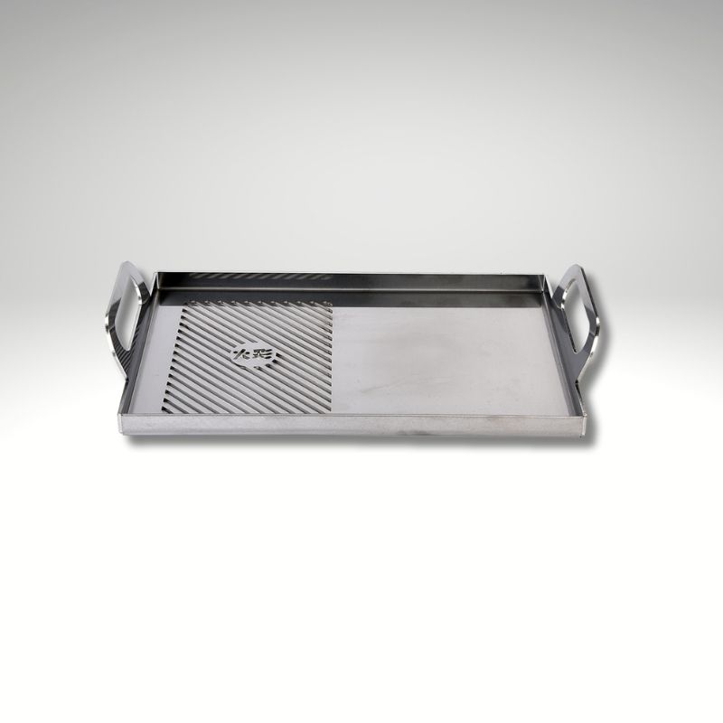 plancha barbecue japonais kasai little double zone