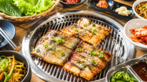 recette-poisson-sabre-grillé-au-barbecue-coréen-Nippon-Grill