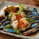 Ganjang-Gejang-recette-coréenne-de-crabe-cru-maeinée-à-la-sauce-soja
