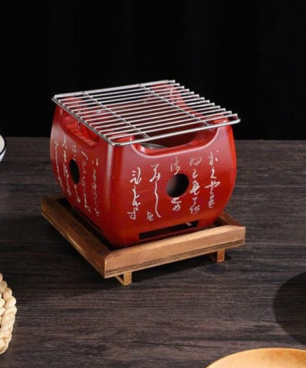 barbecue Japonais de Table rouge