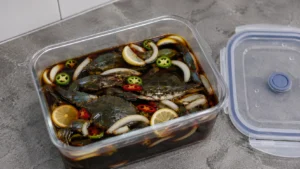 crabe-mariné-sur-plan-de-travail