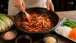 ajouter-les-legumes-kimchi