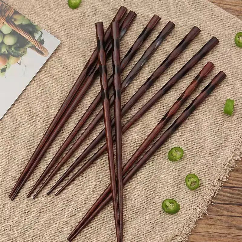 Baguette Japonaise Traditionnelle en bois laqué de 22,5 cm